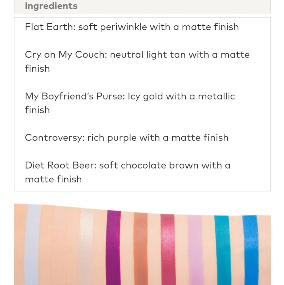 NEW Jeffree Star Mini‎ Controversy Eyeshadow Pallet